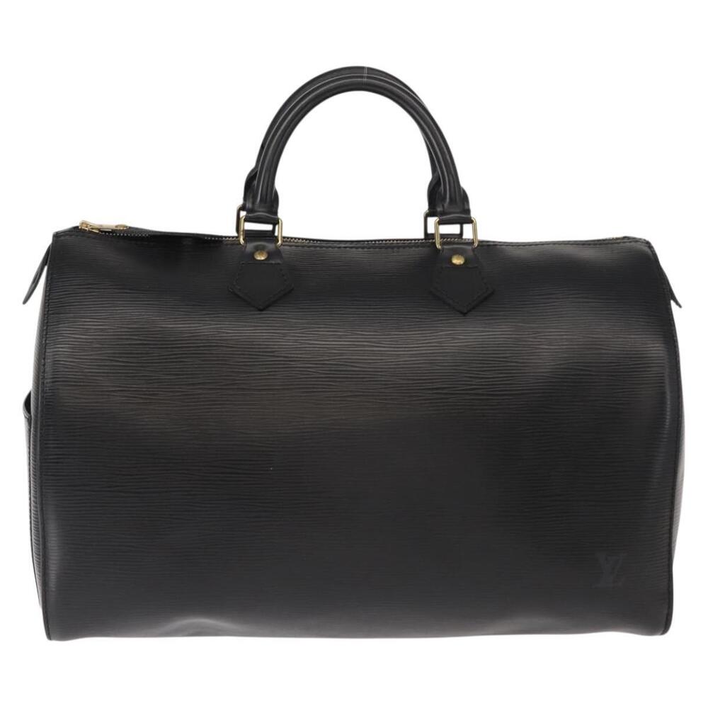 LOUIS VUITTON Epi Speedy 35 Hand Bag Black M42992 LV Auth 150584V - Picture 2 of 16